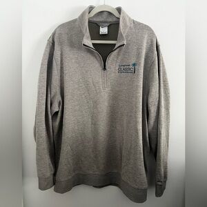 Nike Men's Grey Cognizant Classic 1/2 Zip